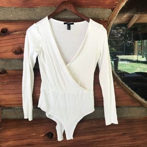V-neck body suit NEVER WORN